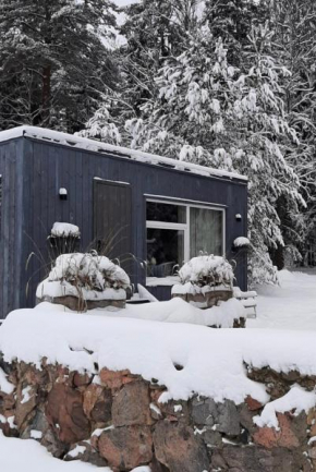 Mellene 1 bedroom house in nature & hot tube